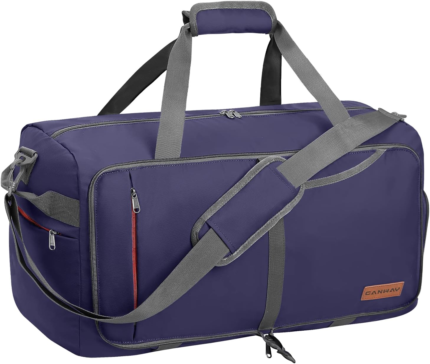 CANWAY 65L Travel Duffel Bag - Large Waterproof Weekender Bag