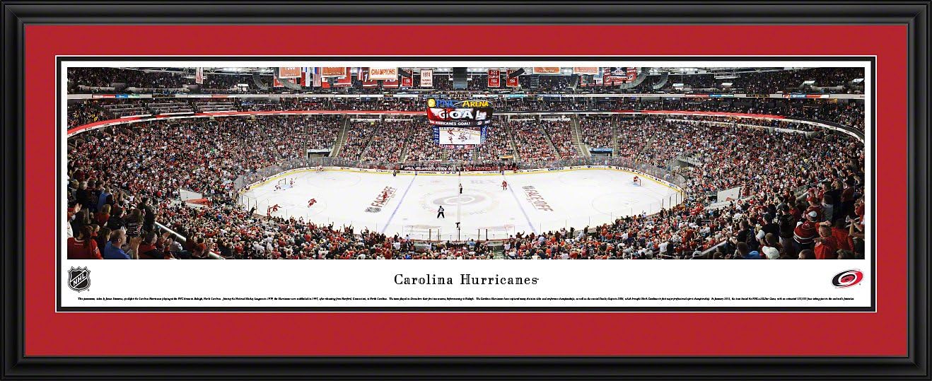 Carolina Hurricanes NHL Panoramic Poster for Game Day Fans