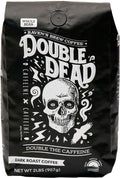 Ravens Brew Coffee Double Dead Dark Roast Whole Bean 2 lb - High