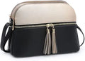 Dasein Women Tassel Zipper Pocket Crossbody Bag for Travel