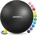 APEXUP Yoga Ball Exercise Ball Pilates Ball - Stable Core Support