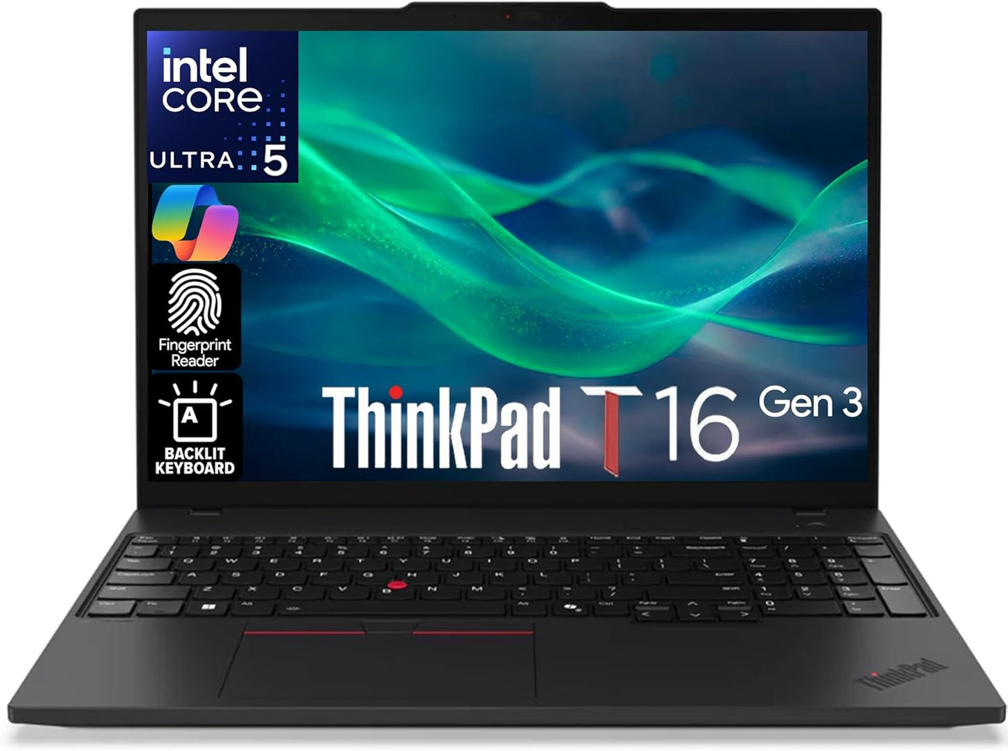 Lenovo ThinkPad T16 Gen 3 Business Laptop with 16 WUXGA Display