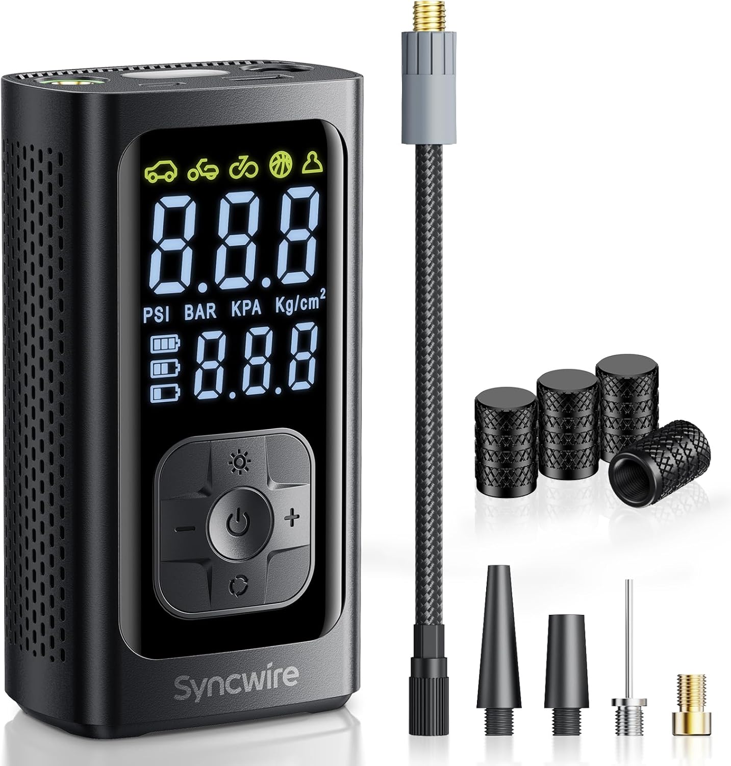 SYNCWIRE Portable Air Compressor - Fast 150PSI Inflation