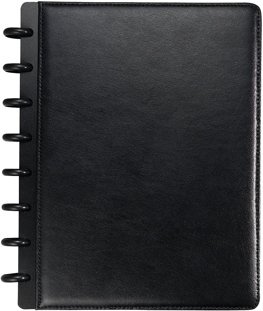 Organize in Style with Staples Arc Leather Notebook!