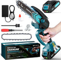 Chainsaw 6-Inch Mini Cordless Hand Chain Saw - Portable Yard Tool