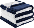 Heated Blanket Twin Size Electric Throw - Fast Heating, Soft Sherpa