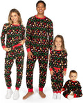 Tipsy Elves Buttery Soft Couples Christmas PJs - Classic Lapel Set