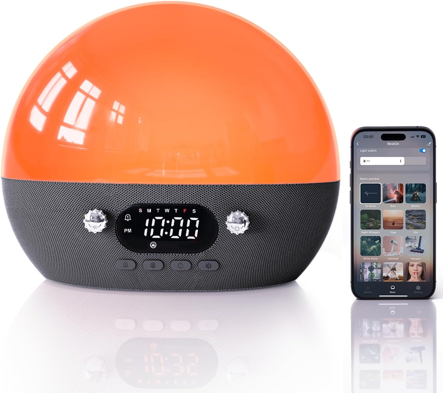 Sunrise Alarm Clock with Smart Alexa Control - Wake Refreshed!