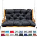 Porch Swing Cushion with Backrest Waterproof Bench Cushion