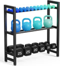 3 Tier Adjustable Dumbbell Rack - Heavy-Duty 330LB Capacity