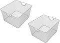 YBM Home Wire Basket Pantry Organizer 10 x 9 x 6 in - Mesh Open