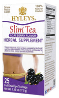 Hyleys Slim Tea Acai Berry Flavor - Herbal Weight Loss Tea