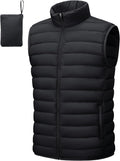 Cotrasen Men's Puffer Lightweight Packable Vest - Warm, Windproof