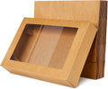 Cake Box Paperboard Window Bakery Box Large Pastry Box - Holds Half