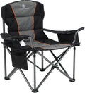 Oversized Camping Folding Chair 450 lbs Capacity - Padded Quad Lumbar