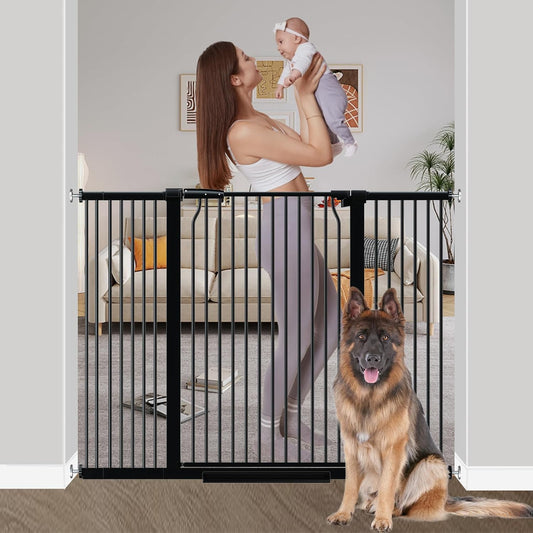 40.55 Extra Tall Baby Gate for Stairs - Safe for Pets and Kids