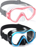 Supertrip Adult Swim Goggles with Nose Cover - Tempered Glass Fit