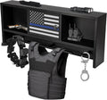 Police Gear Rack Police Hanger with Hooks - Tactical Duty Gear Rack