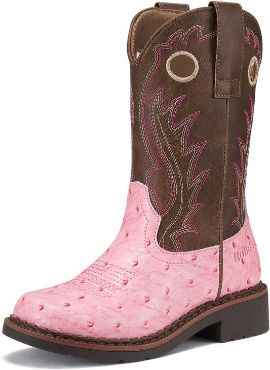 Rollda Boys Cowboy Boots for Kids - Stylish Western Design
