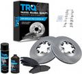 Front Brake Pad & Rotor Kit Compatible with 2004-2008 Colorado/Canyon
