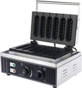 DasMarine Commercial Corn Dog Waffle Maker - Non-Stick Stainless Steel