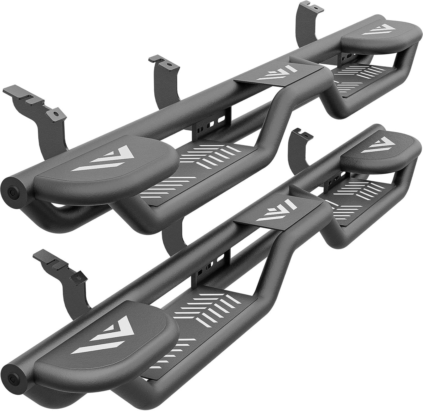 Three Raised Steps Running Boards for 2022-2025 Toyota Tundra