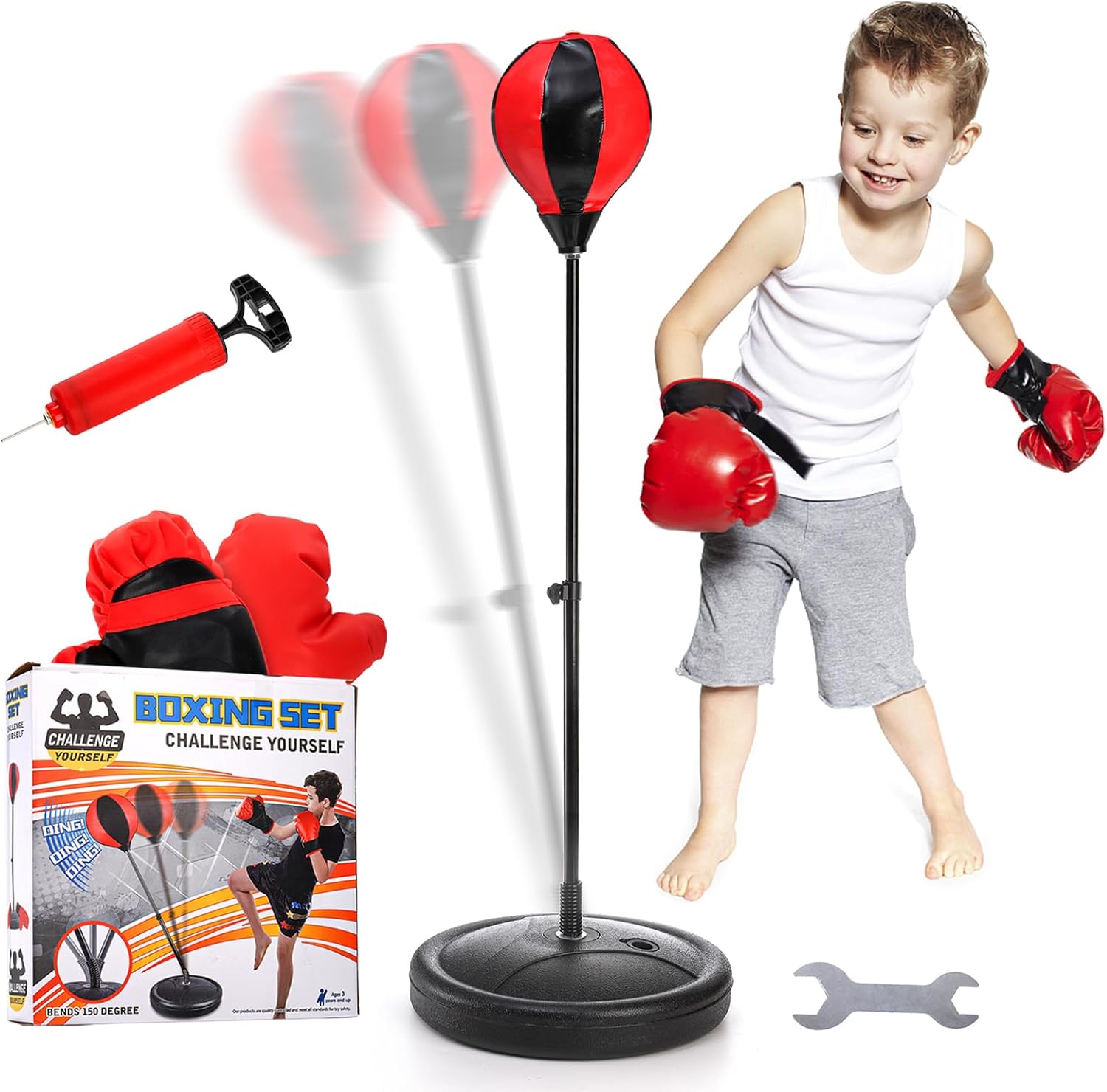 Kids Punching Bag Set - Boxing Fun!