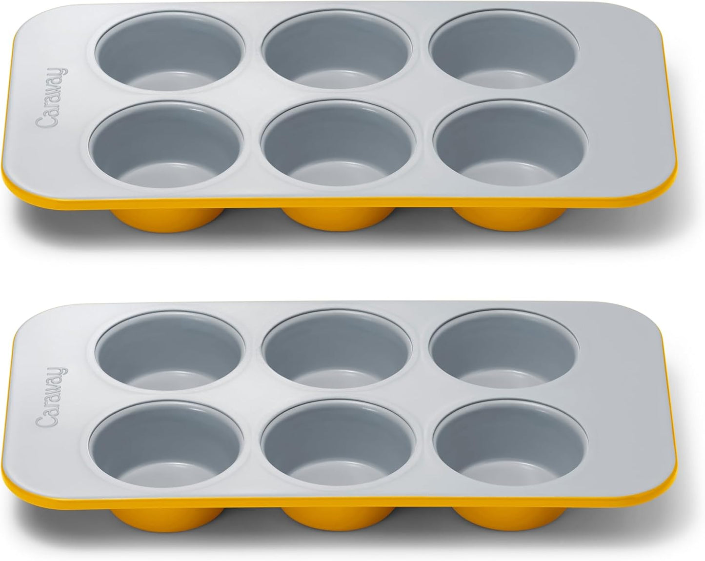 Caraway Nonstick Ceramic Muffin Pan Duo for Healthy Baking