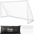 Portable Soccer Goal 12 x 6 ft Practice Net - Easy Setup & Portable