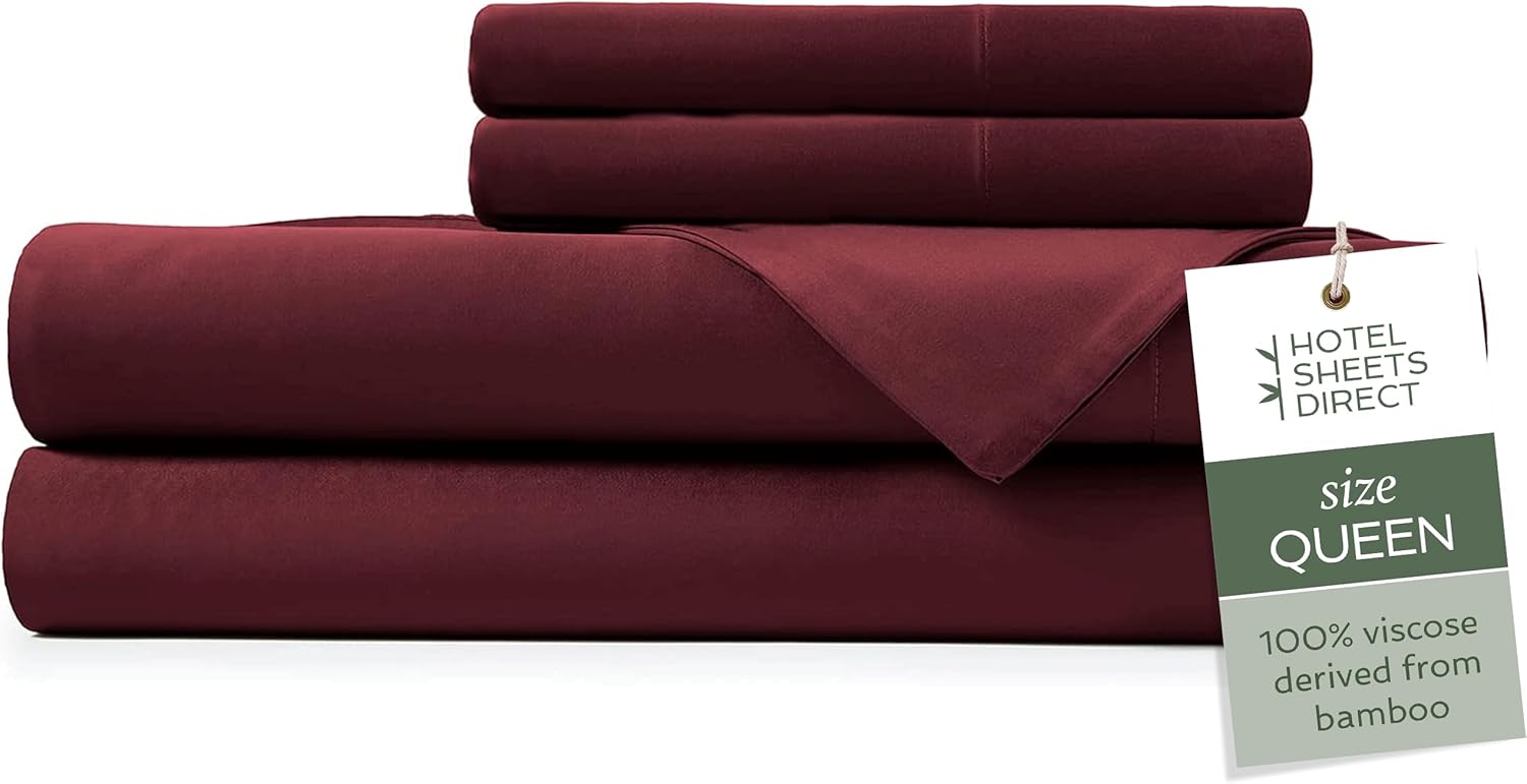 Queen Size Bamboo Bed Sheet Set for Luxurious Comfort