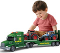 Toddler Boy Toys for 3 4 5 6 7 Years - 27in Semi Flatbed Truck