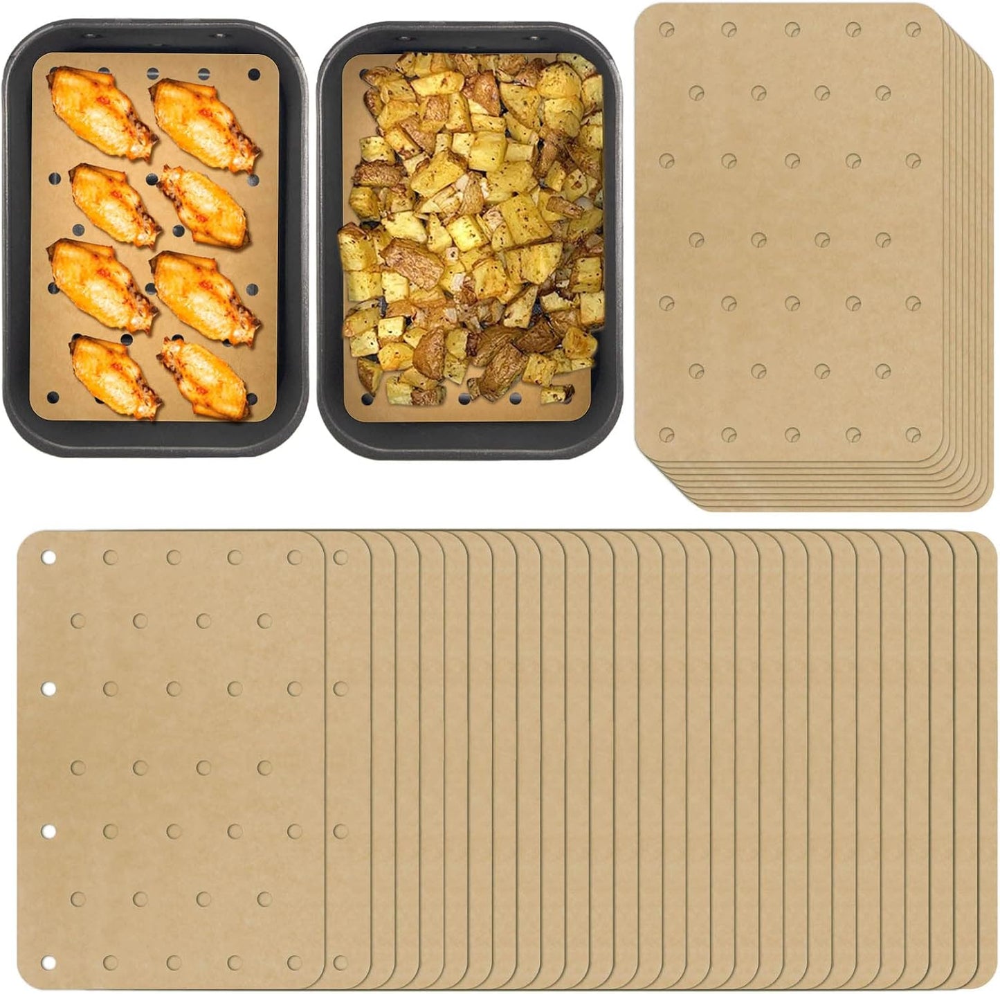 Ninja Foodi Compatible Air Fryer Liners - 200 Sheets