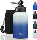 Jug with Handle 87 oz Insulated Water Bottle - Large Capacity Sky