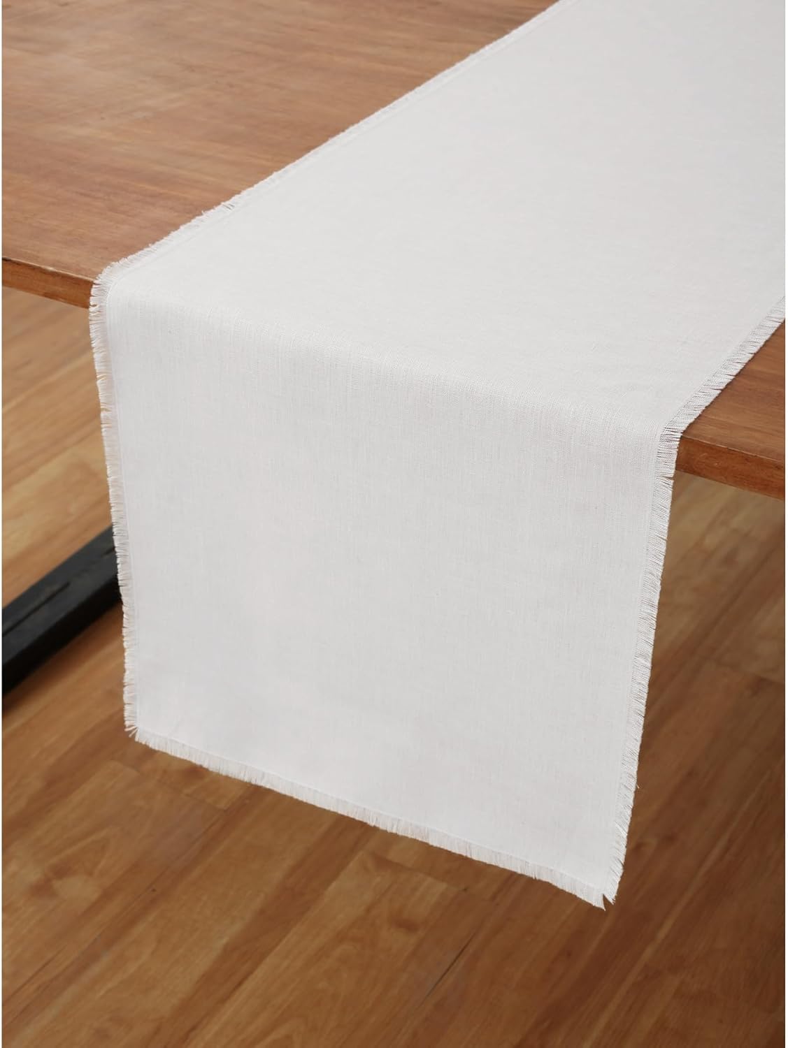 Elegant 100% Pure Linen Table Runner for Holiday Celebrations