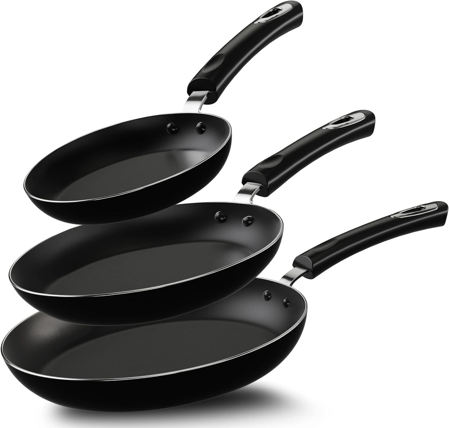Utopia Kitchen Nonstick Cookware 3 Piece Set for Every Chef