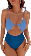 Blooming Jelly Womens One Piece Swimsuit - Flattering (Style C4WV)