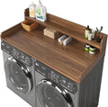 2-Tier Laundry Room Countertop for Washer and Dryer Organization