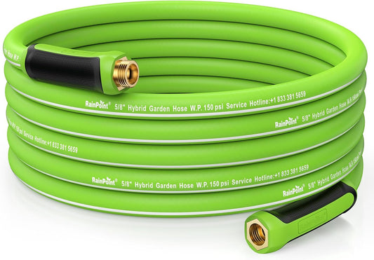 RAINPOINT Garden Hose 50ft - Flexible Heavy Duty Water Hose