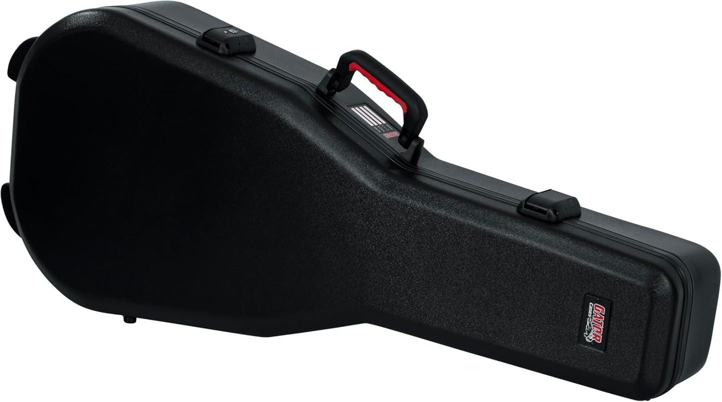 Dreadnought Guitar Flight Case - TSA Locks