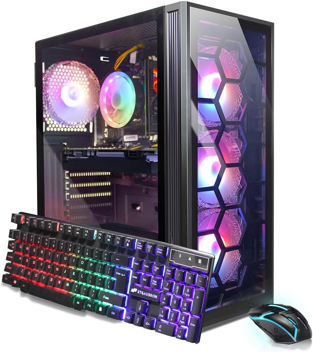 High-Performance Gaming PC with Intel i7 and GeForce RTX 2060