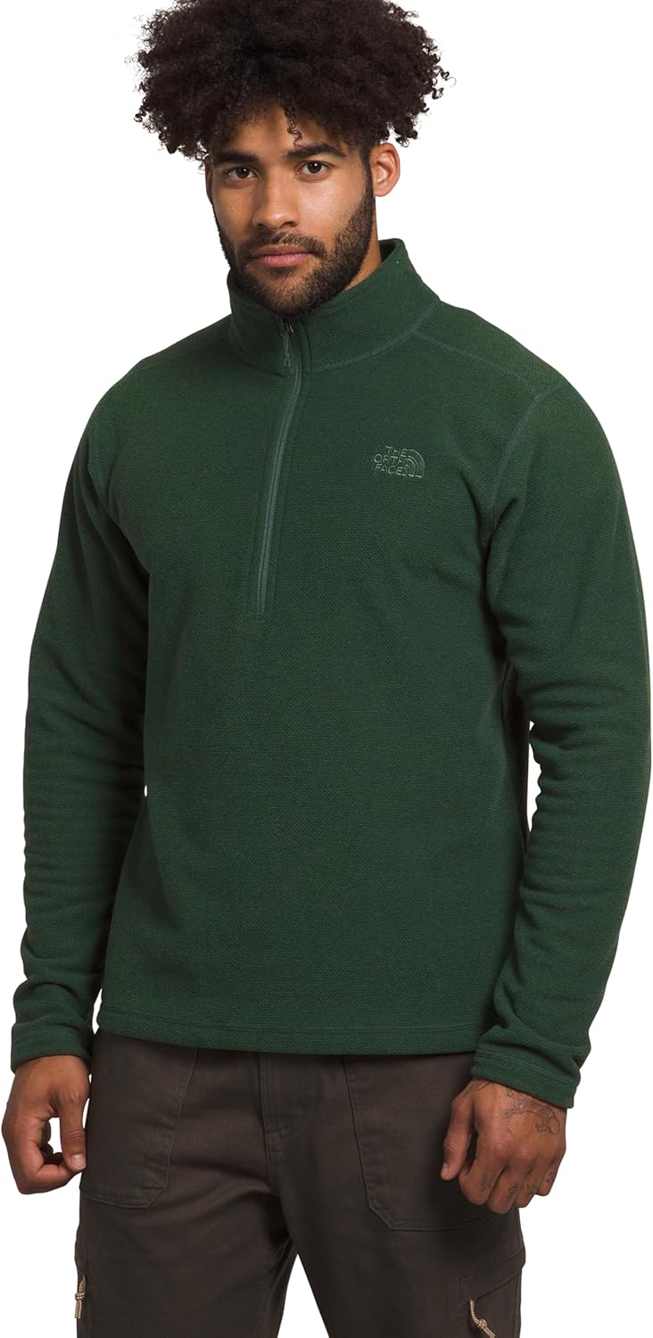 THE NORTH FACE Men's Textured Cap Rock 1/4 Zip Pullover Review