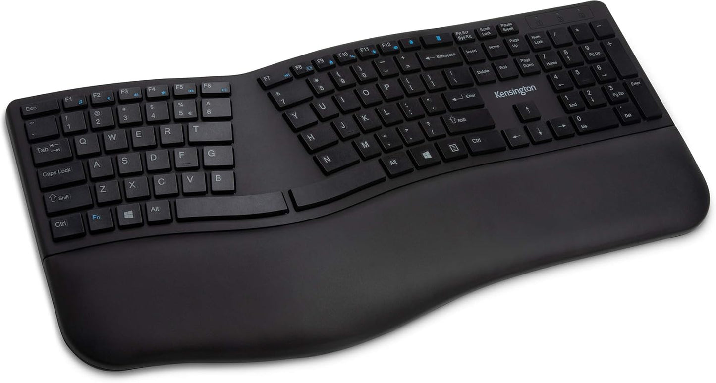Kensington Ergonomic Wireless Keyboard - Comfort at Your Fingertips