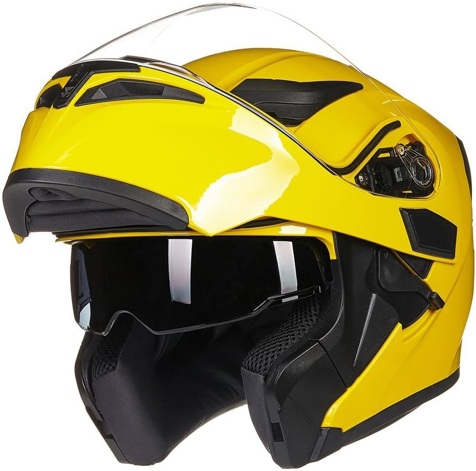 ILM Motorcycle Dual Visor Modular Full Face Helmet Review