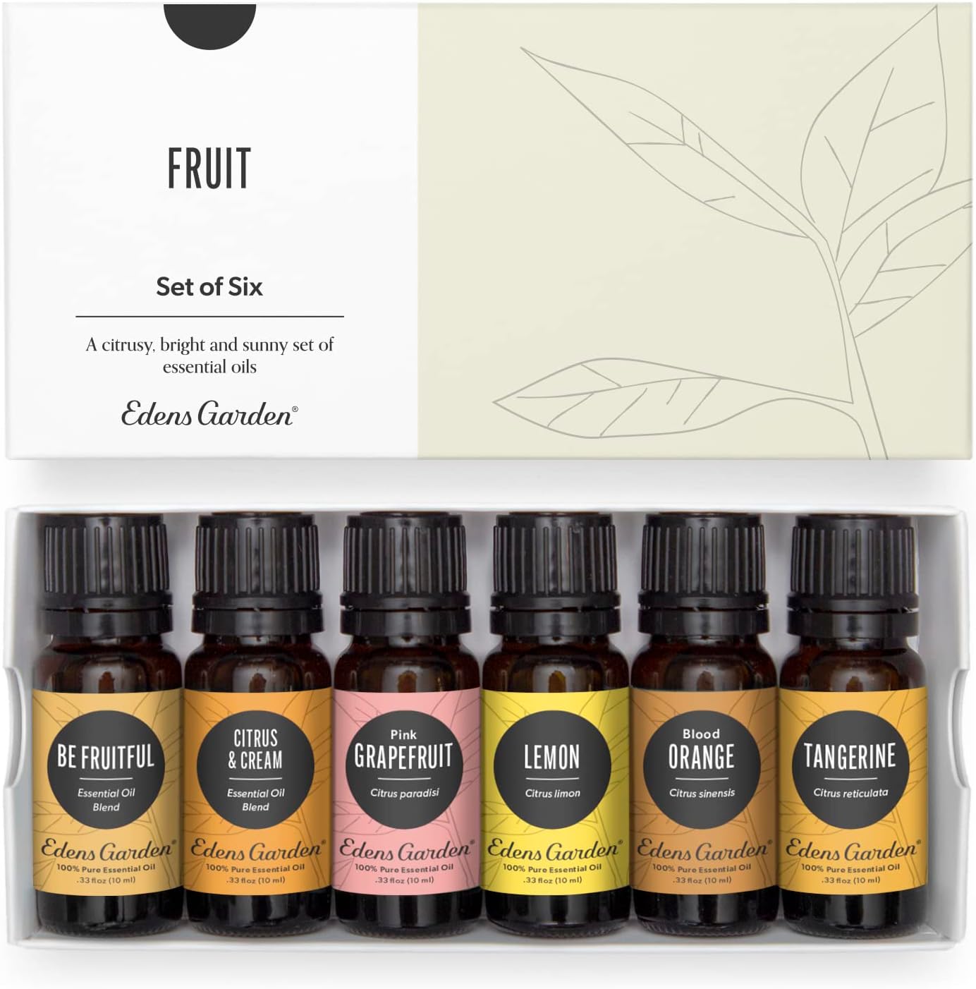 Edens Garden Essential Oils Fruit Set for Aromatherapy Bliss