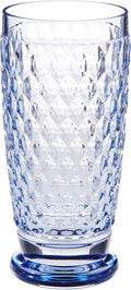 Villeroy & Boch Boston Blue Crystal Highball Glasses Set of 4