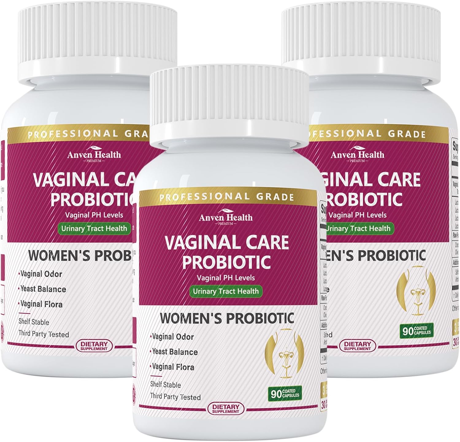 Vaginal Probiotics for Women - 60 Billion CFUs for Health
