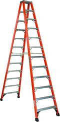 Louisville Ladder FM1412HD Step Twin Stepladder, 12 ft - Heavy-Duty