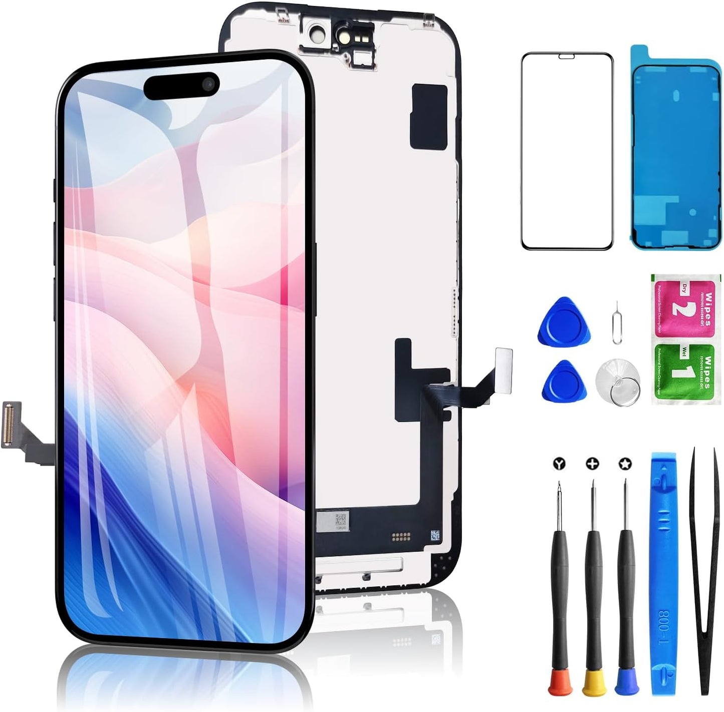 iPhone 15 Screen Replacement with Full HD 3D Touch Display