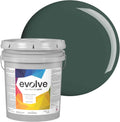 EVOLVE Paint & Primer Green Pine 5-Gallon - Low Sheen, One-Coat