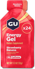 GU Energy Original Sports Nutrition Energy Gel Strawberry Banana